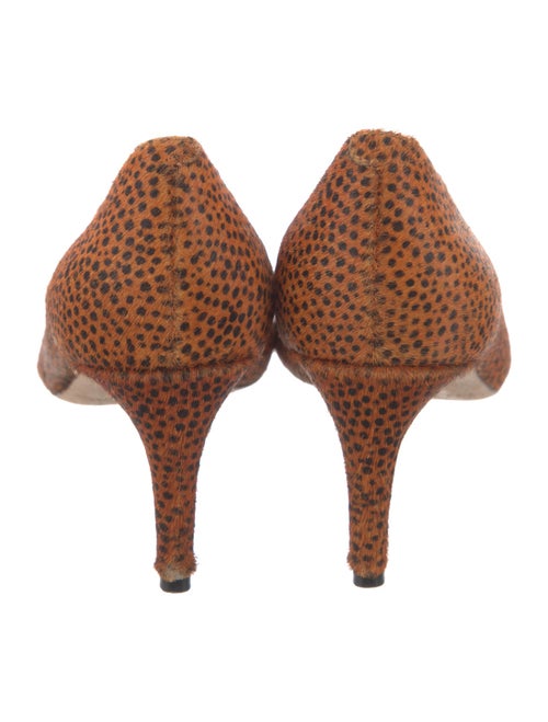 Ulla Johnson Ponyhair Printed Pumps