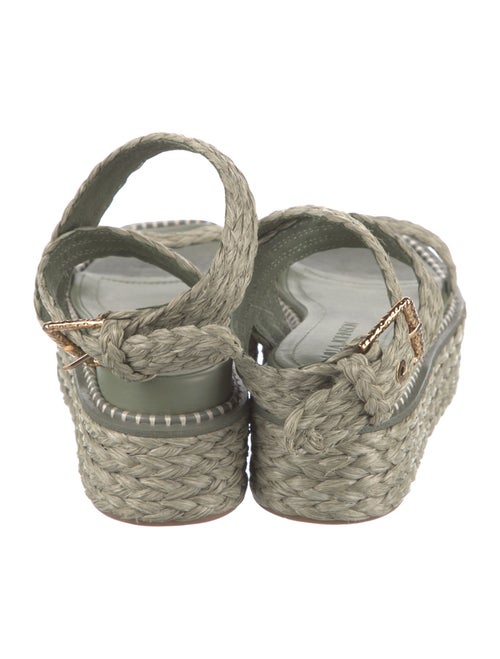 Ulla Johnson Leather Animal Print Espadrilles