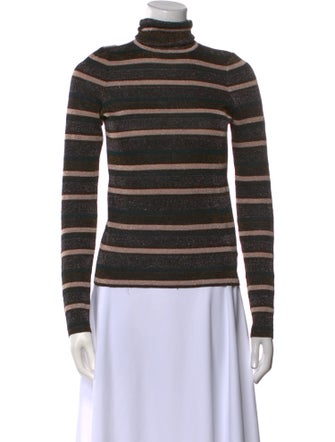 Ulla Johnson Striped Turtleneck Sweater