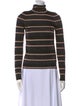 Ulla Johnson Striped Turtleneck Sweater