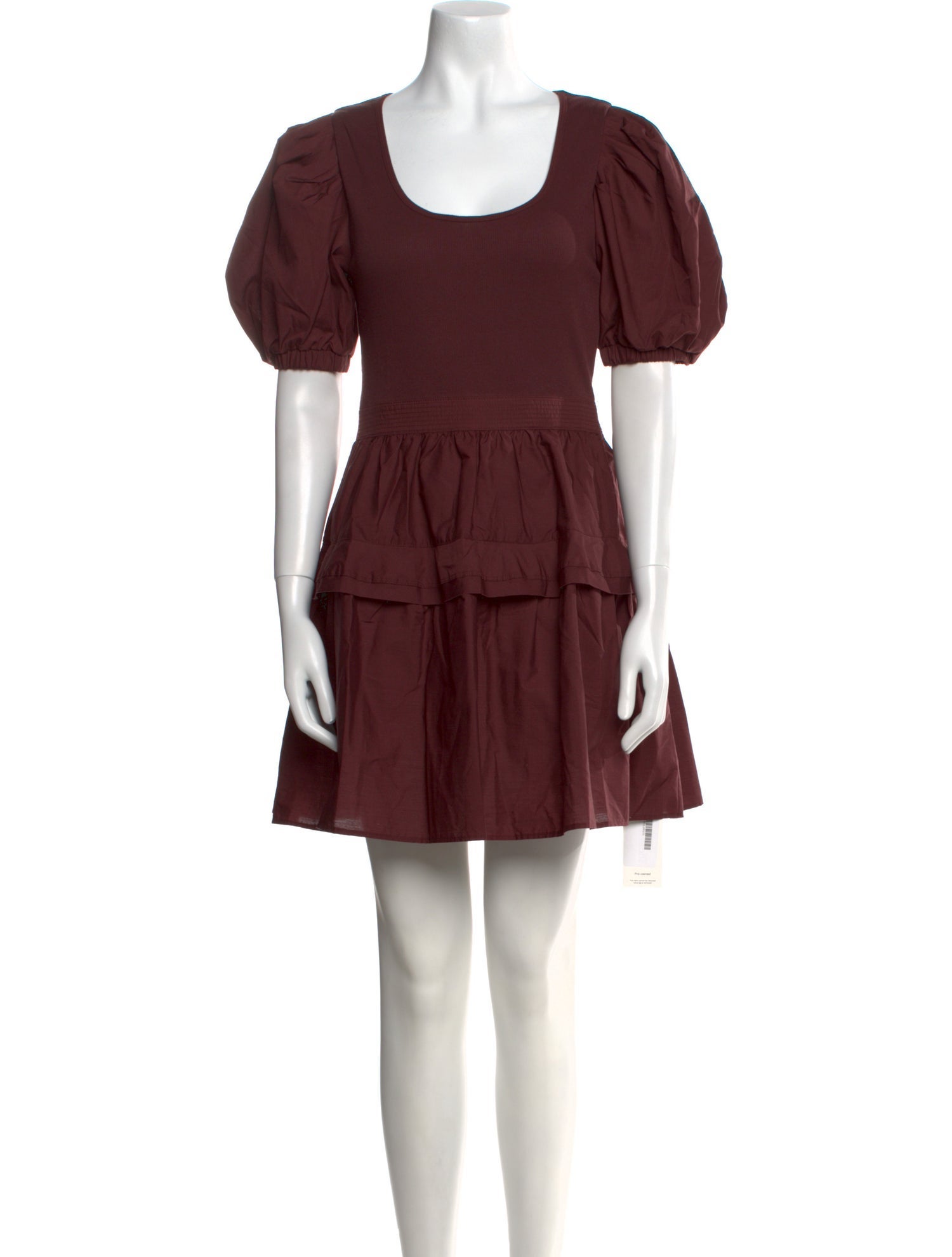 Ulla Johnson Scoop Neck Mini Dress