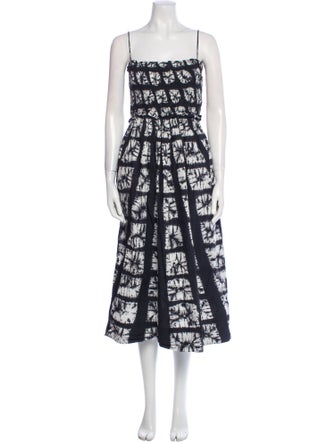 Ulla Johnson Printed Midi Length Dress