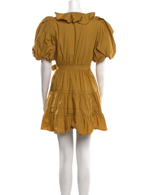 Ulla Johnson Cowl Neck Mini Dress