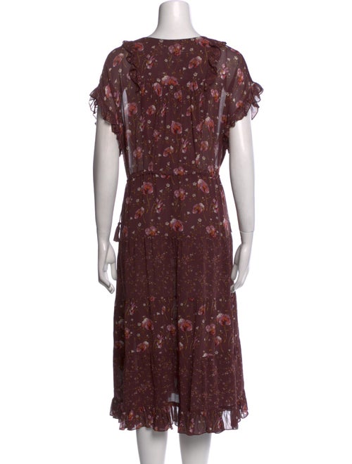 Ulla Johnson Silk Midi Length Dress