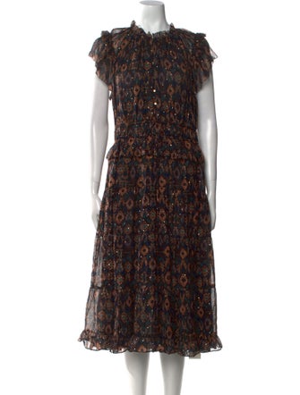 Ulla Johnson Silk Long Dress