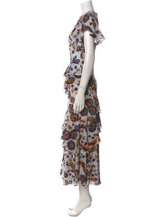 Ulla Johnson Silk Long Dress