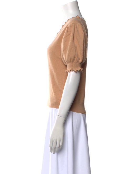 Ulla Johnson Cashmere V-Neck Top