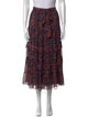 Ulla Johnson Silk Midi Length Skirt