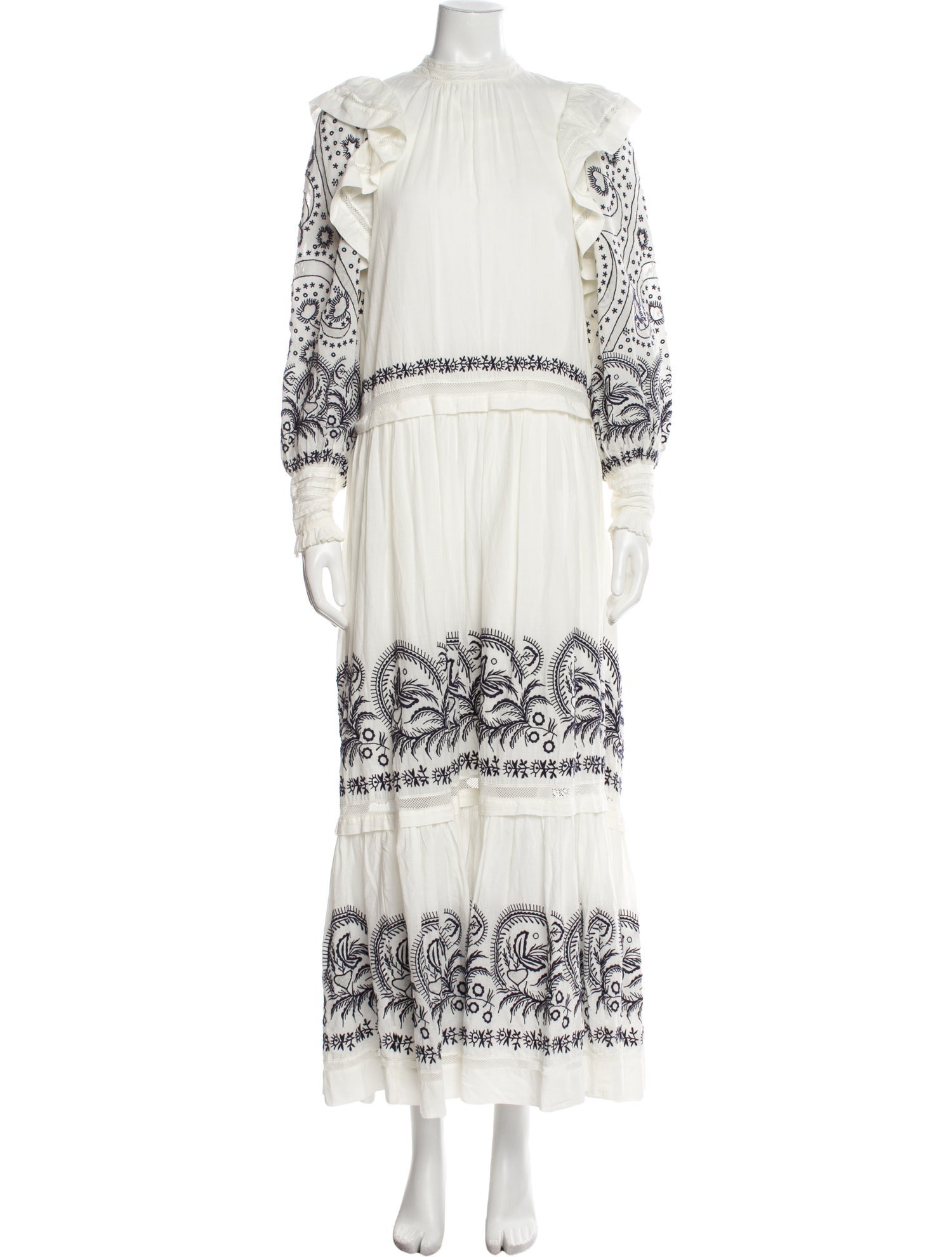 Ulla Johnson Printed Long Dress