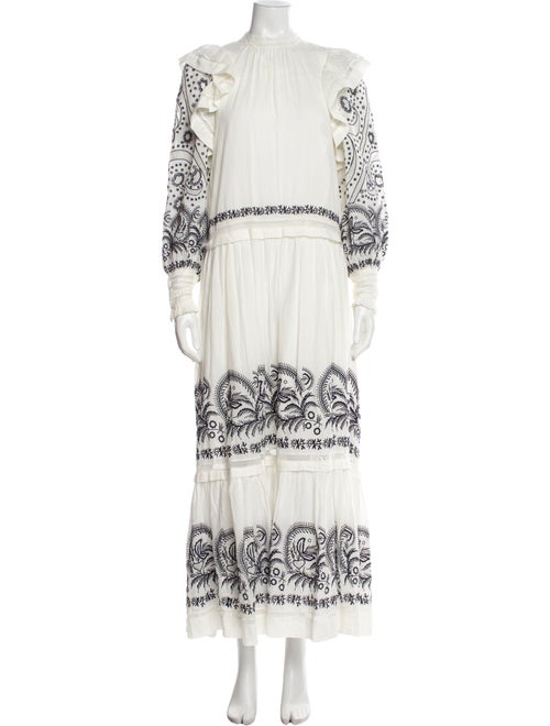 Ulla Johnson Printed Long Dress
