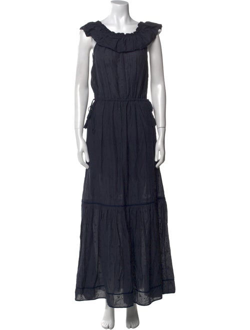 Ulla Johnson Scoop Neck Long Dress