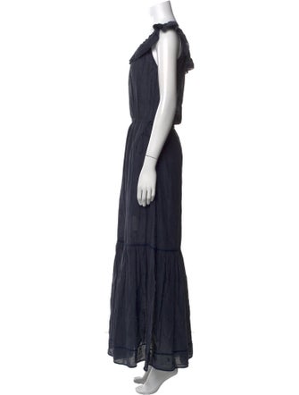 Ulla Johnson Scoop Neck Long Dress