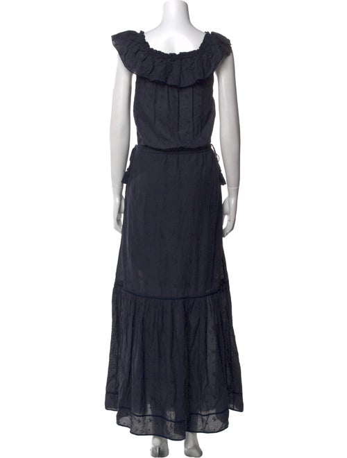 Ulla Johnson Scoop Neck Long Dress