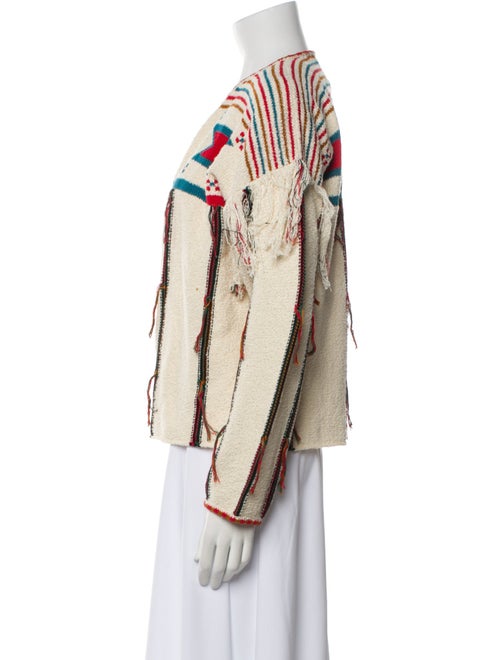 Ulla Johnson Striped Open Front Sweater