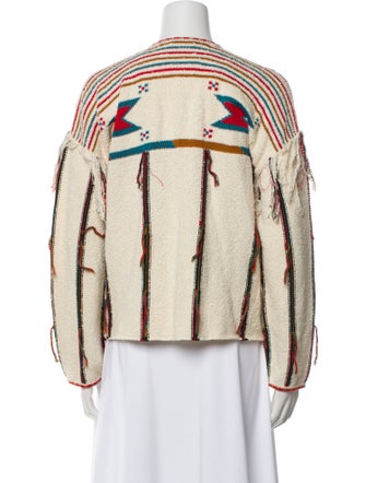 Ulla Johnson Striped Open Front Sweater