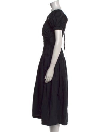 Ulla Johnson Scoop Neck Long Dress