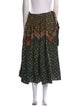 Ulla Johnson Printed Midi Length Skirt