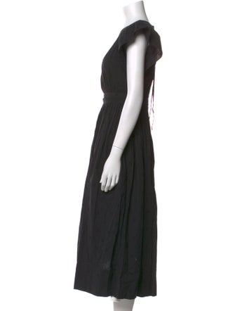 Ulla Johnson Crew Neck Long Dress