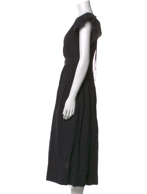 Ulla Johnson Crew Neck Long Dress