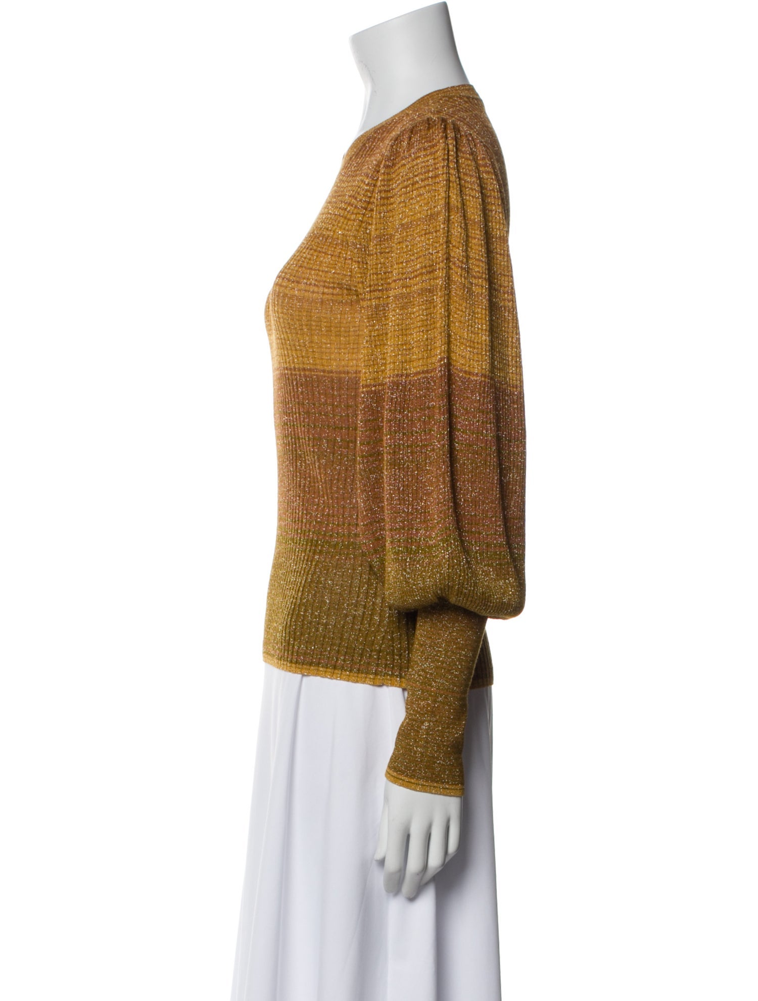 Ulla Johnson Crew Neck Long Sleeve Sweatshirt