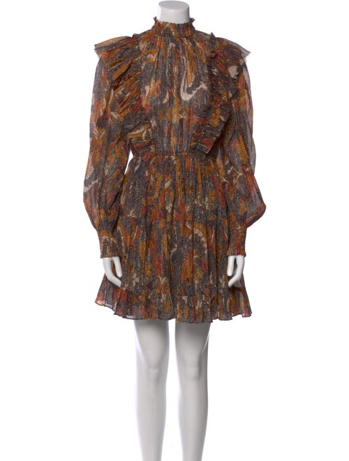 Ulla Johnson Floral Print Mini Dress