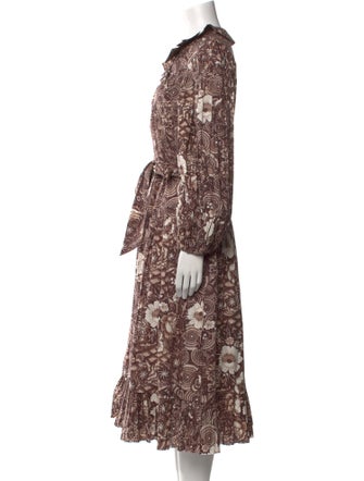 Ulla Johnson Paisley Print Long Dress