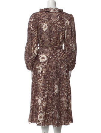 Ulla Johnson Paisley Print Long Dress