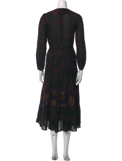 Ulla Johnson Floral Print Long Dress