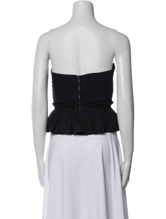 Ulla Johnson Strapless Crop Top