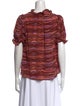 Ulla Johnson Silk Printed Blouse