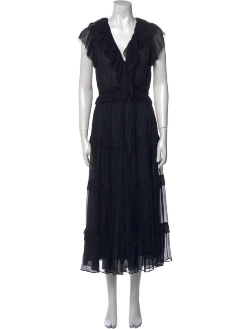 Ulla Johnson Silk Midi Length Dress