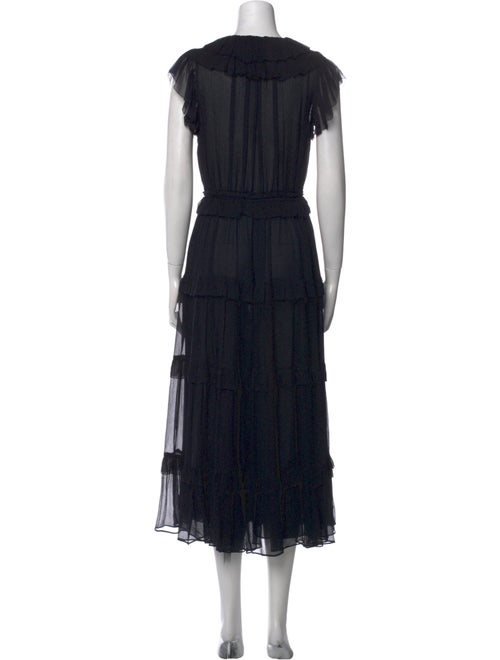 Ulla Johnson Silk Midi Length Dress