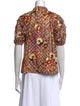 Ulla Johnson Silk Printed Blouse