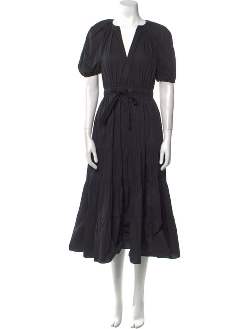 Ulla Johnson V-Neck Long Dress