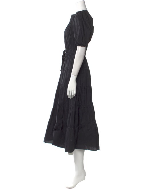 Ulla Johnson V-Neck Long Dress