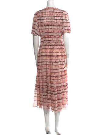 Ulla Johnson Silk Midi Length Dress