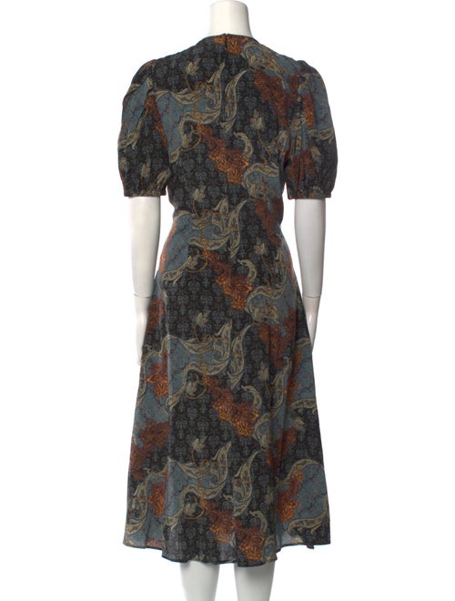 Ulla Johnson Silk Midi Length Dress