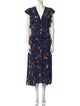 Ulla Johnson Silk Midi Length Dress