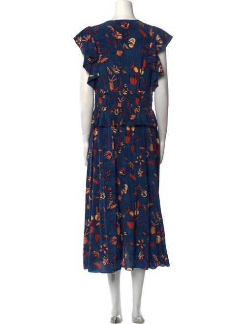 Ulla Johnson Silk Midi Length Dress