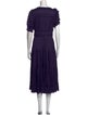 Ulla Johnson V-Neck Midi Length Dress