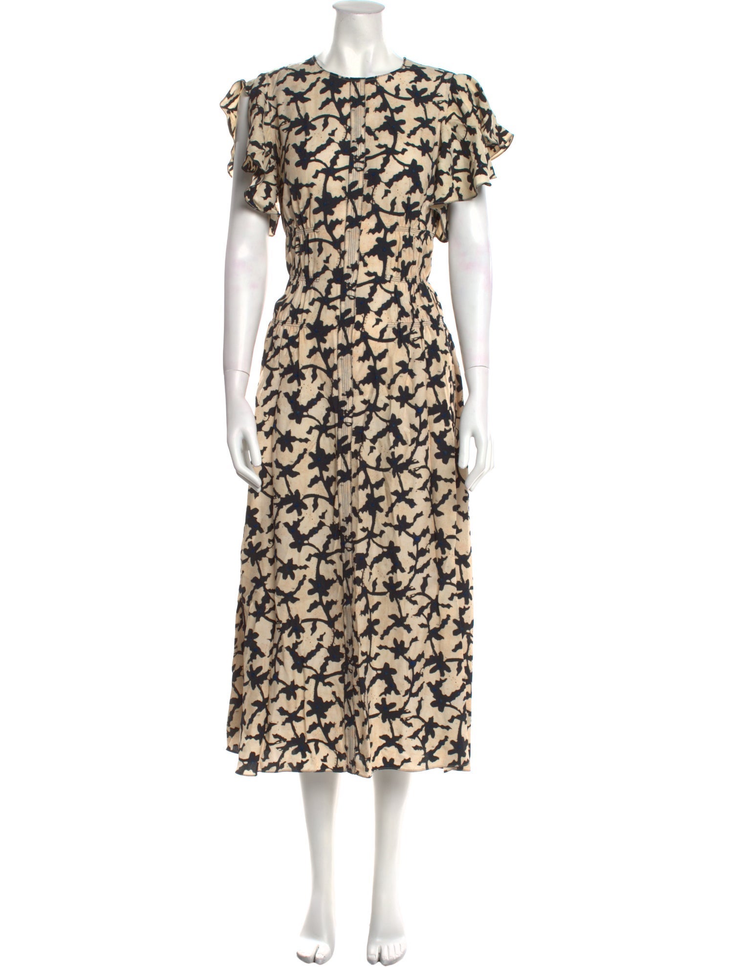 Ulla Johnson Floral Print Long Dress w/ Tags