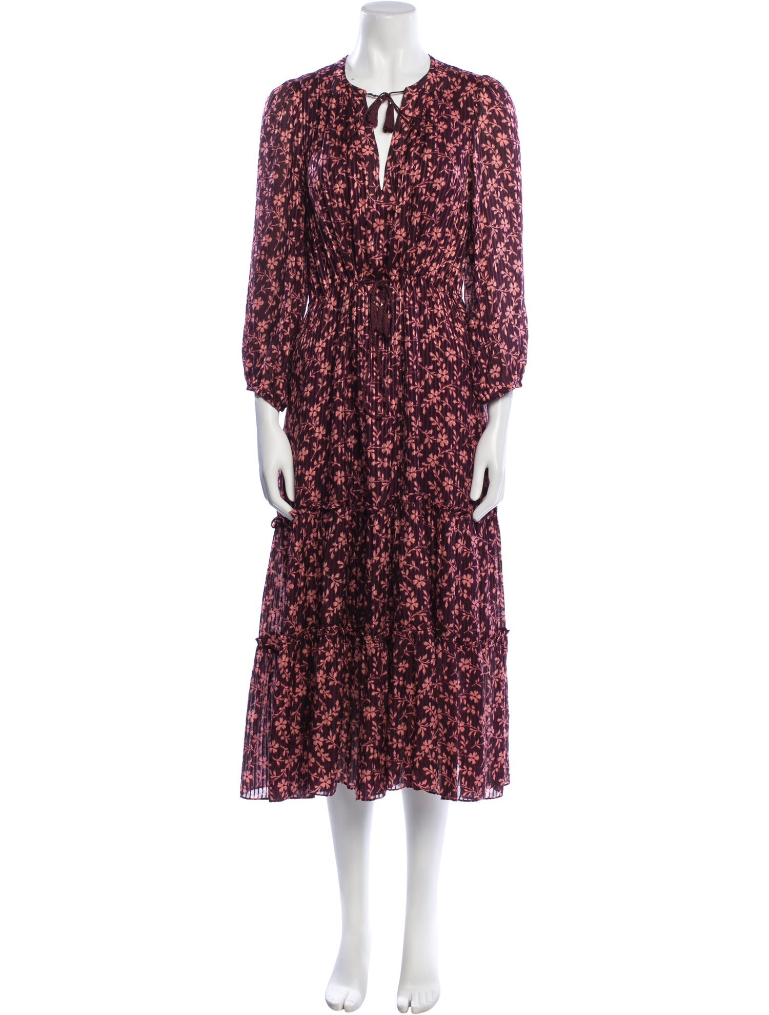 Ulla Johnson Floral Print Long Dress