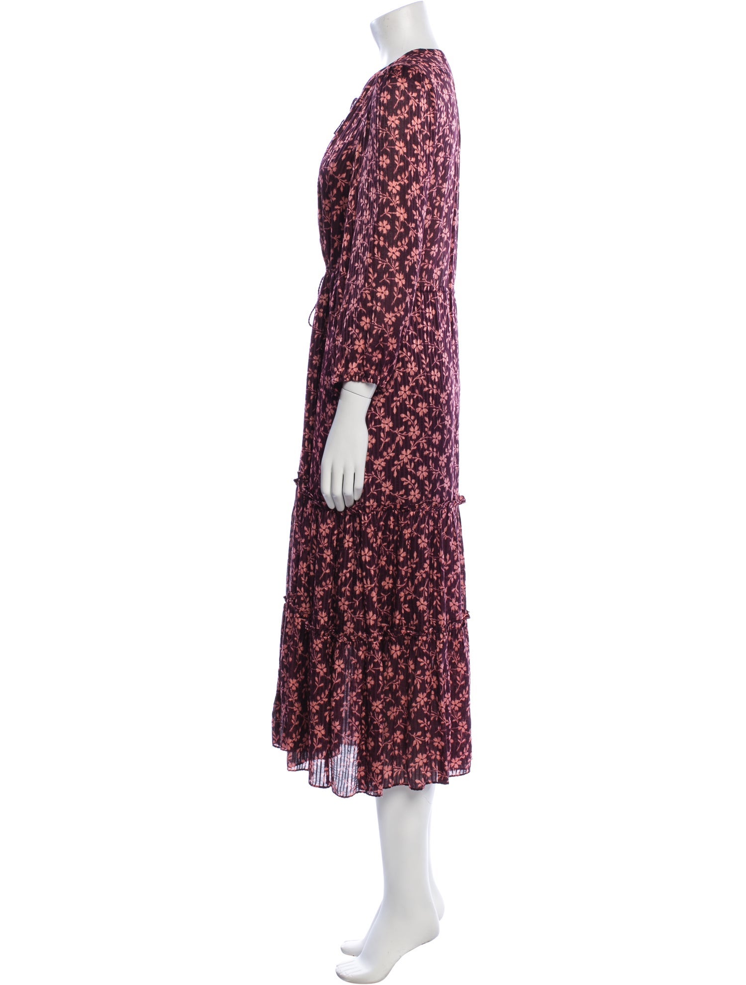 Ulla Johnson Floral Print Long Dress