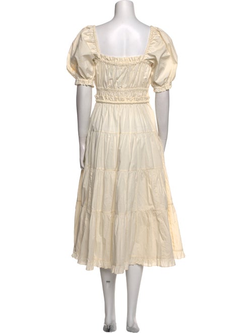 Ulla Johnson Square Neckline Long Dress