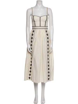 Ulla Johnson Striped Long Dress