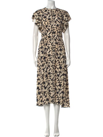 Ulla Johnson Printed Long Dress