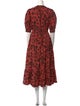 Ulla Johnson Printed Midi Length Dress