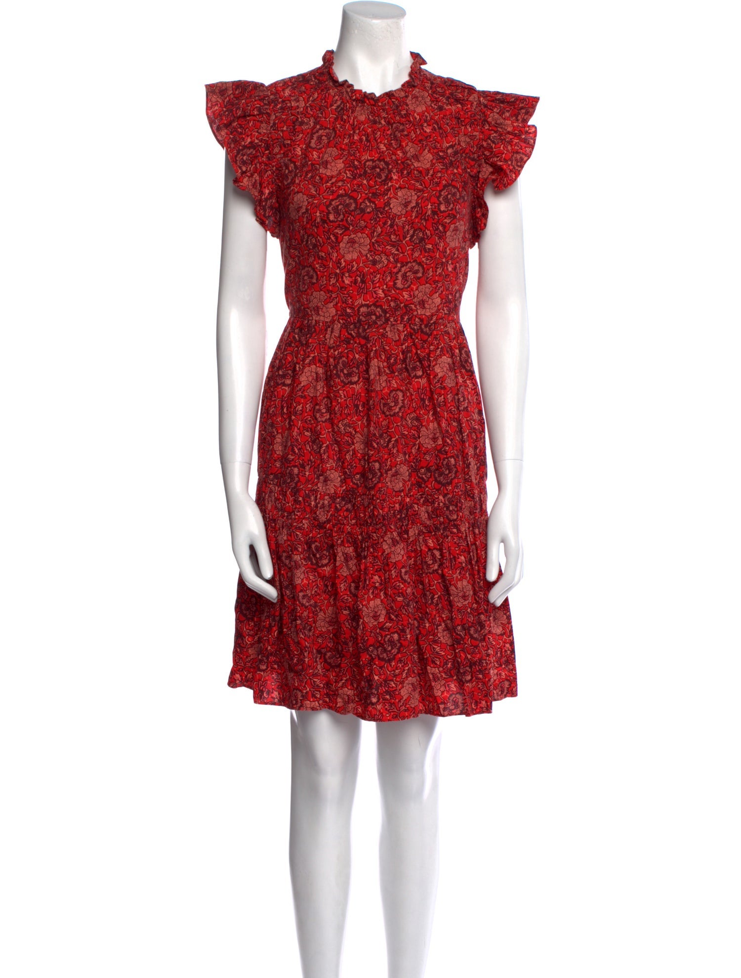 Ulla Johnson Floral Print Mini Dress