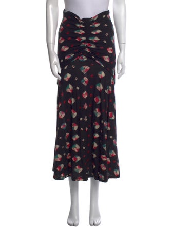 Ulla Johnson Printed Midi Length Skirt