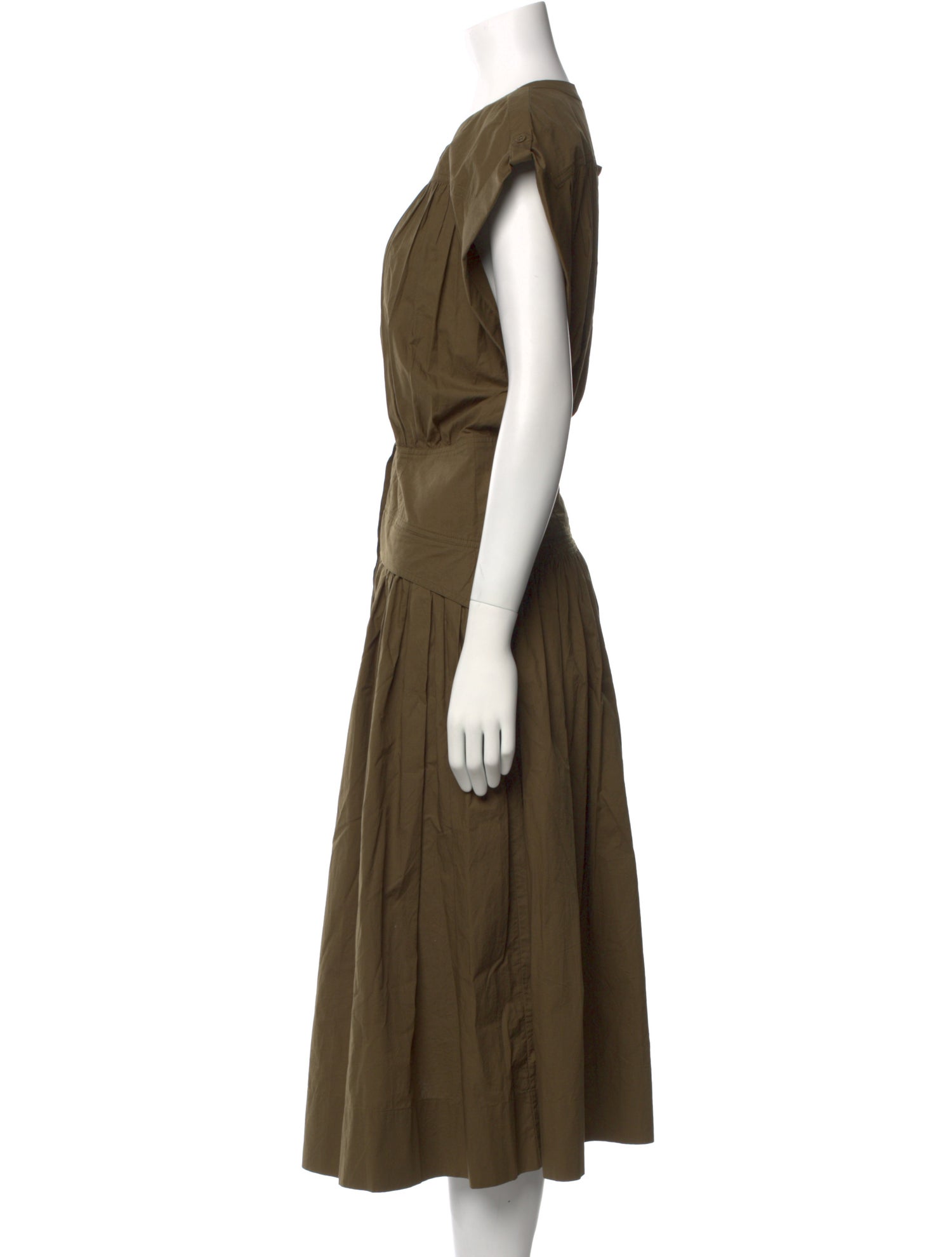 Ulla Johnson Crew Neck Long Dress
